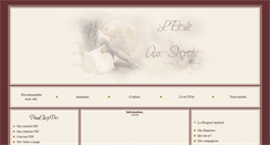 Desktop Screenshot of letoileauxsecrets.fr